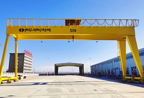 двобалкові козлові крани з тальником