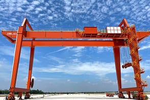 Rail Mounted Container Gantry Crane 3