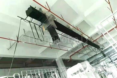 Special crane for cleaning 9