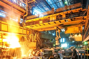 Metallurgical overhead crane 2