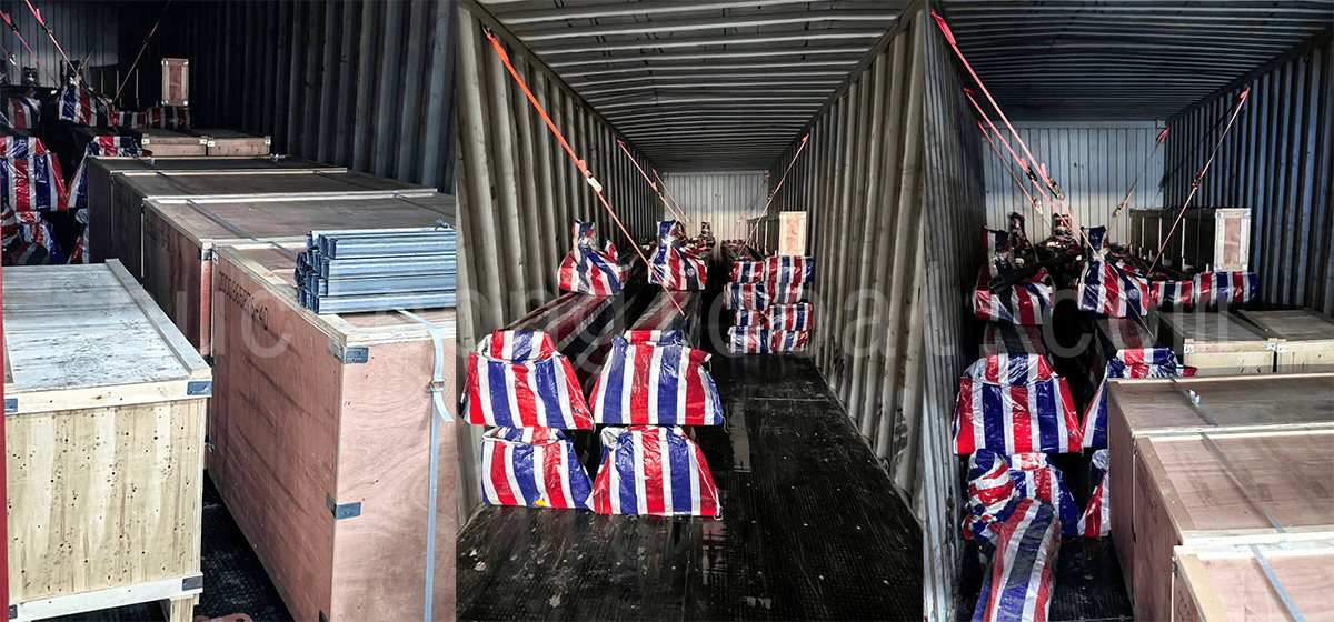 Sady evropských portálových jeřábů dodány do Lotyšska