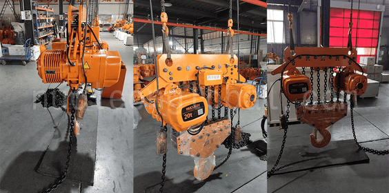 20t electric chain hoists