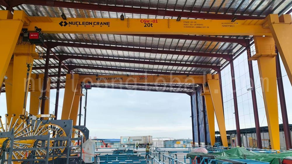 European single girder gantry cranes