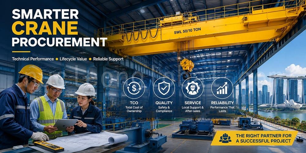 Décisions d'acquisition de grues à Singapour
