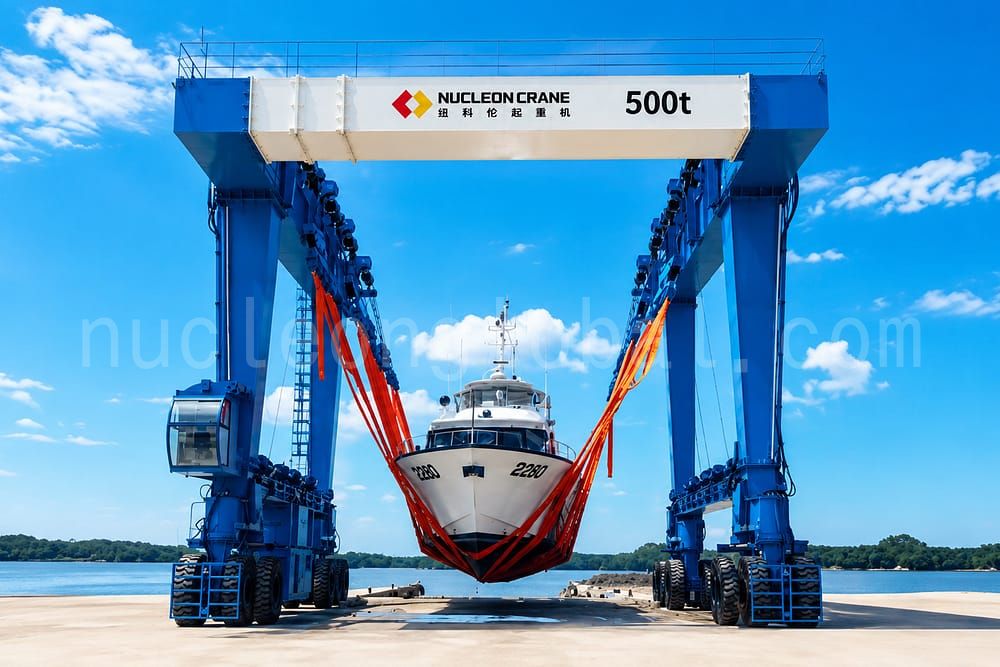 Setting Sail! Nucleon MGK ton Rubber Tyred Gantry Crane Lands in Malaysia