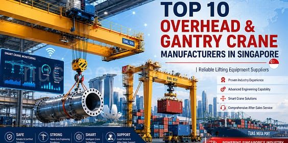 Les 10 principaux fabricants de ponts roulants à Singapour