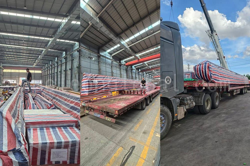 Ton LB Explosion Proof Overhead Crane Export to Mongolia